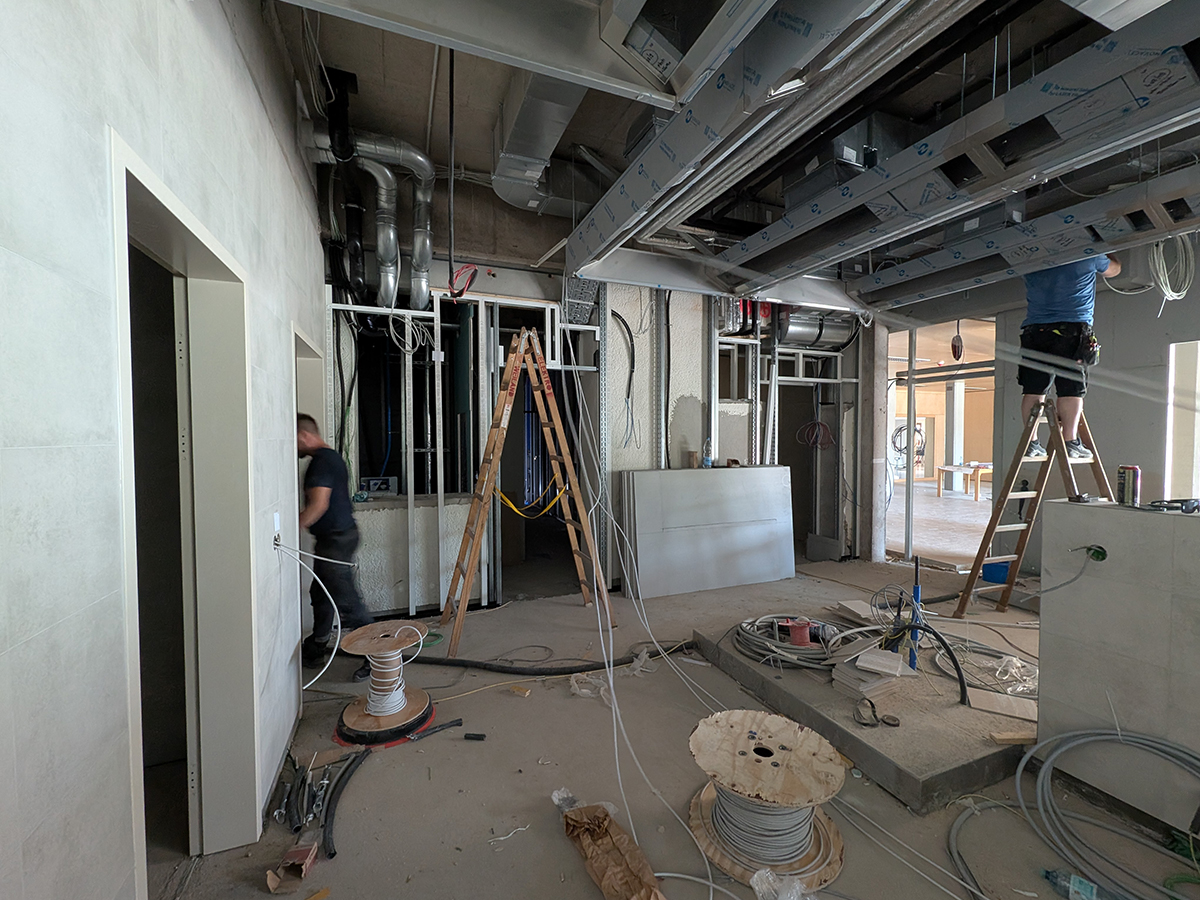 Baustelle Küche Juni