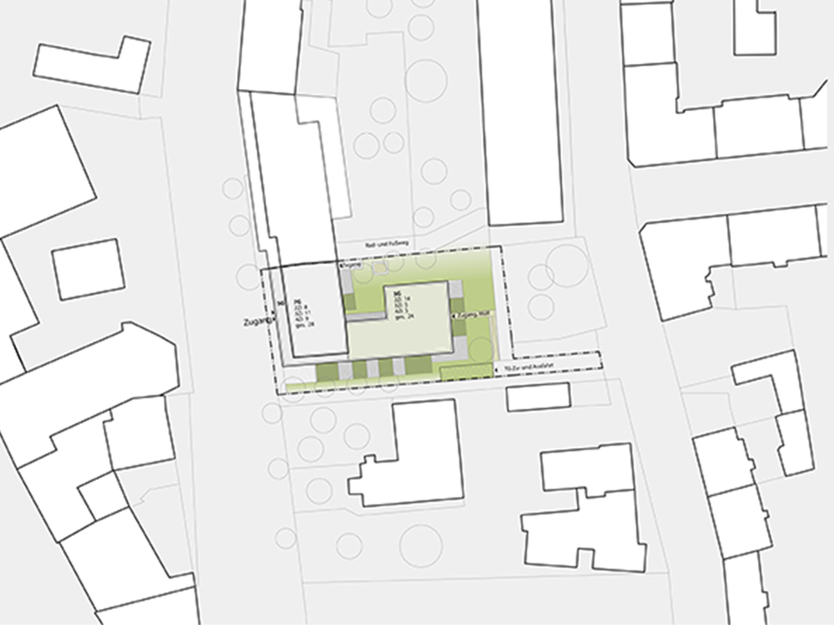 Karlauerstrasse Lageplan